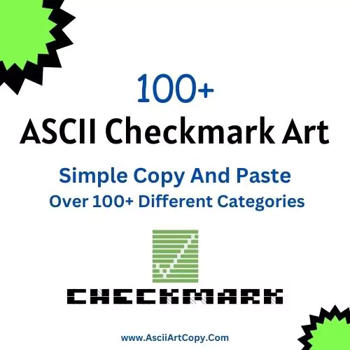 checkmark ASCII Art